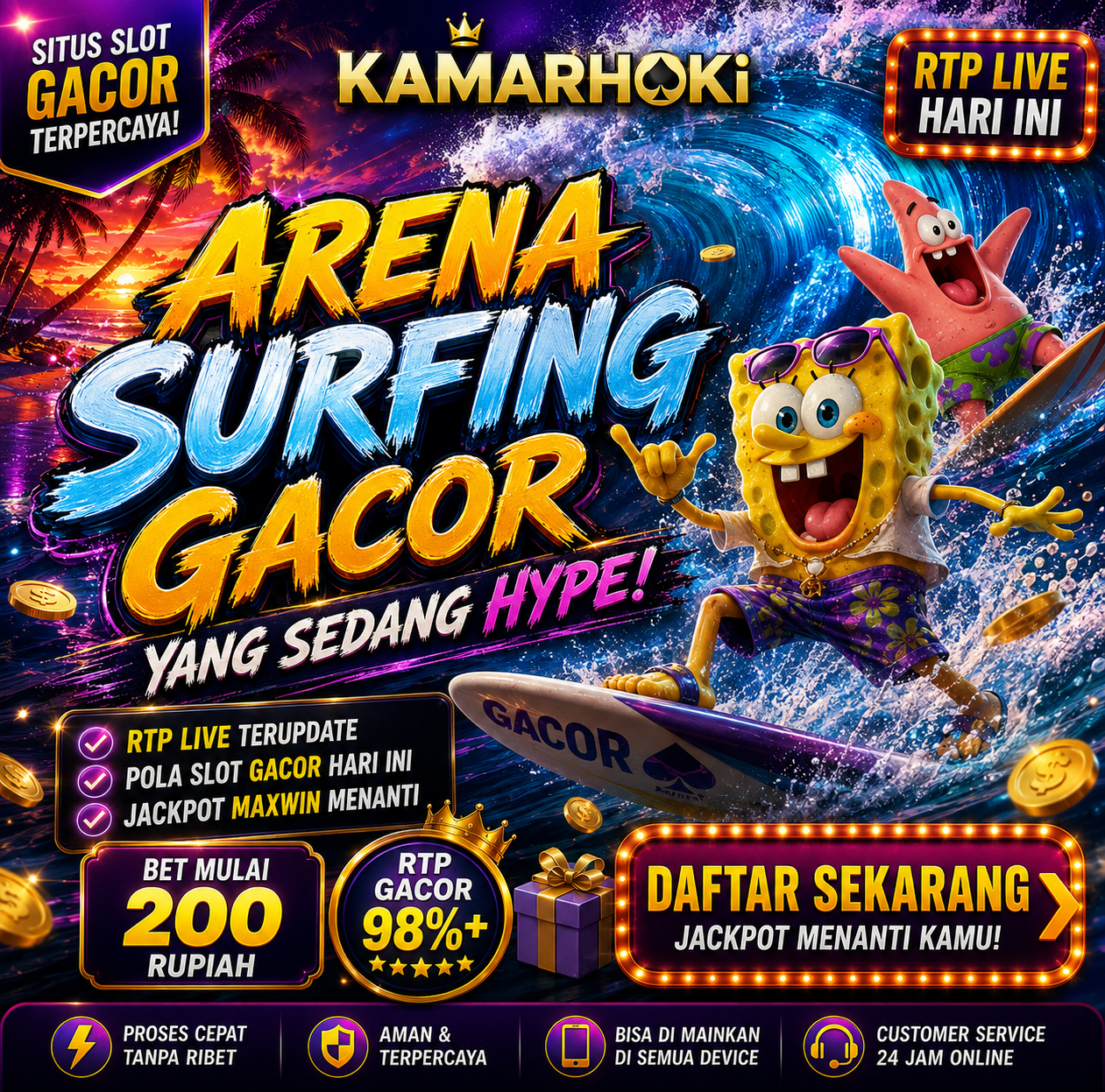 KamarhokI - Arena Surfing Gacor Yang Sedang Hype!